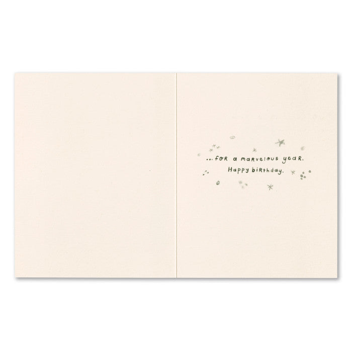 "Here's one more wish." Birthday Card