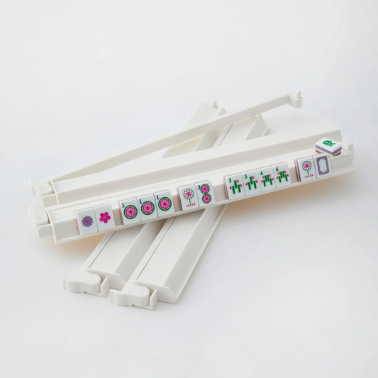 White Acrylic Rack & Pusher Set