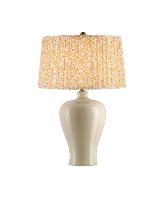 Maiden Fern Yellow Tapered Lamp Shade