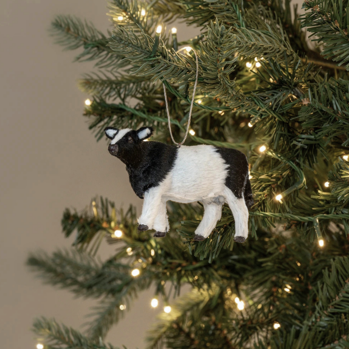 Holstein Cow Ornament