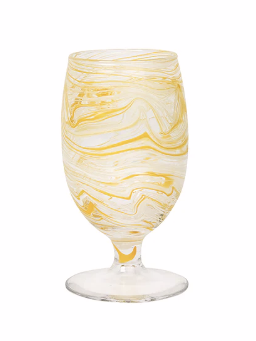 Juliska Puro Marbled Goblet