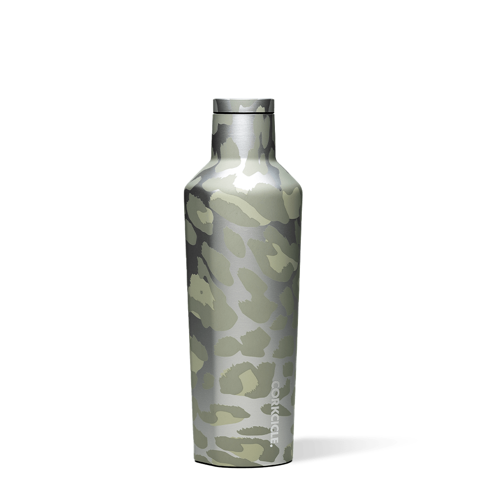 Corkcicle 16 oz Canteen - Snow Leopard
