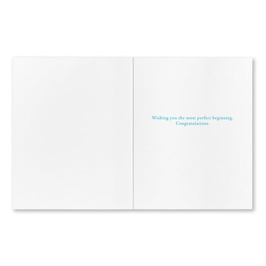 These blissful Perfect Moments card - Positively Green