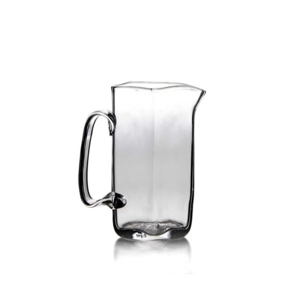 Simon Pearce Woodbury Glass Pitcher, Medium