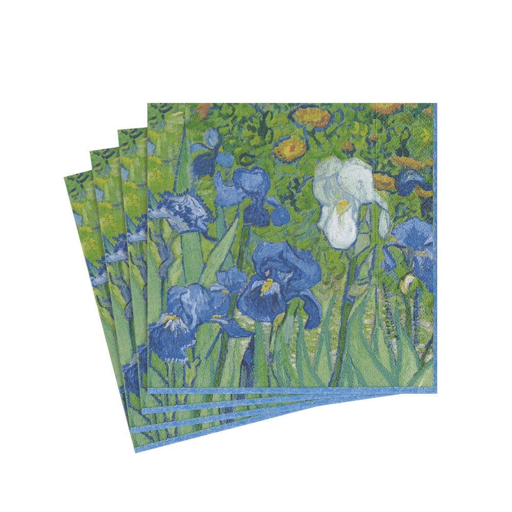 Van Gogh Irises Cocktail Napkins
