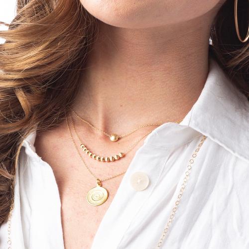 enewton 16" Necklace Gold - Honesty Small Gold