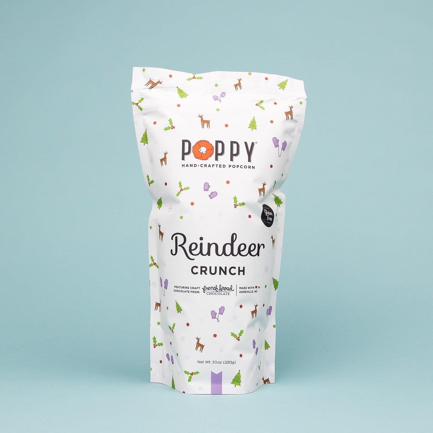 Reindeer Crunch Poppy Handcrafted Popcorn