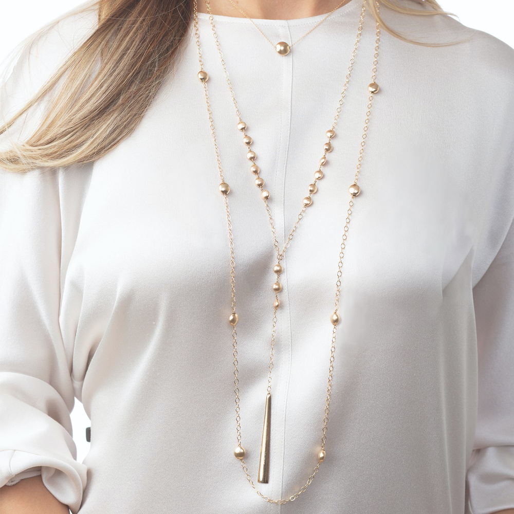 enewton 41" Necklace Honesty Gold