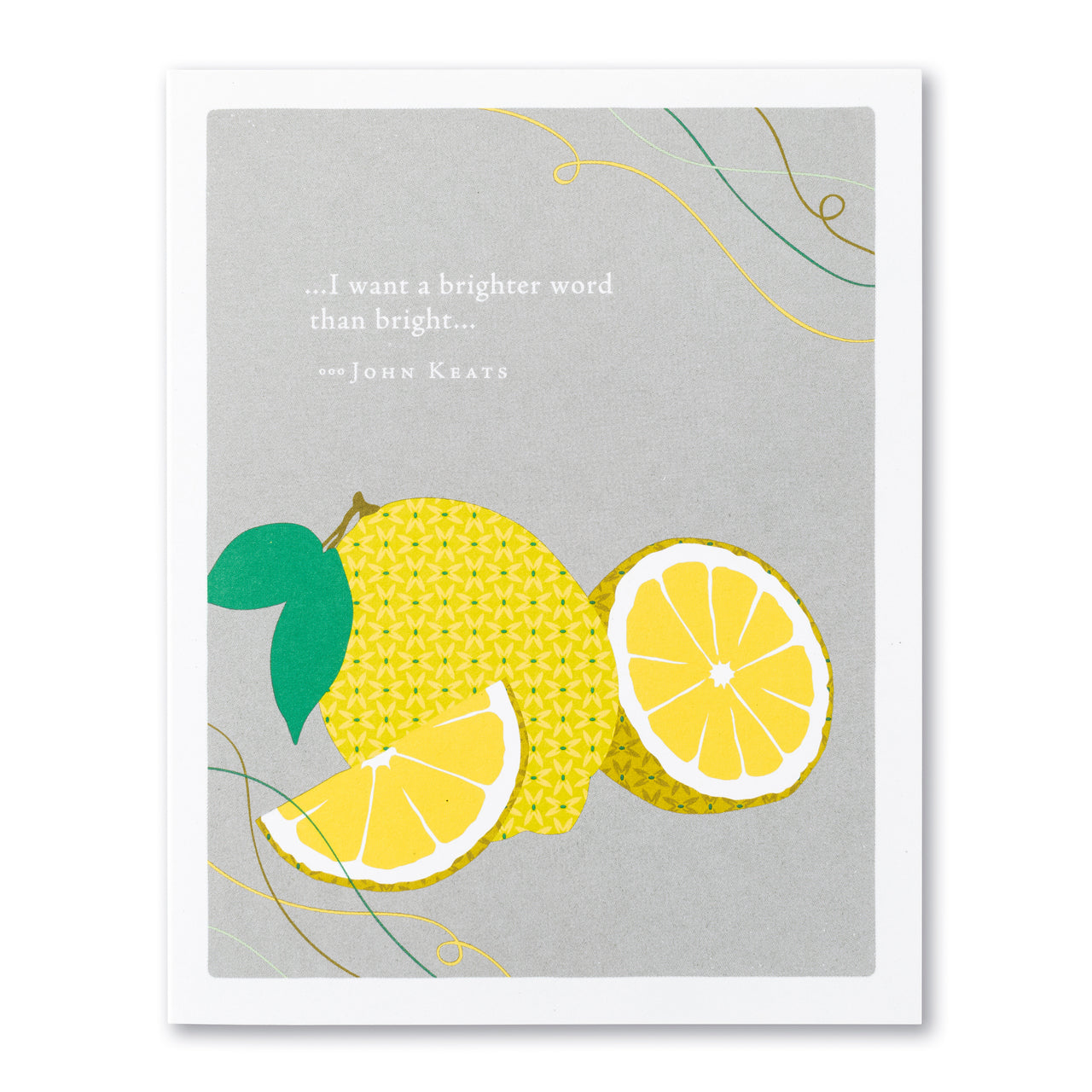 I want a brighter word....Positively Green Card