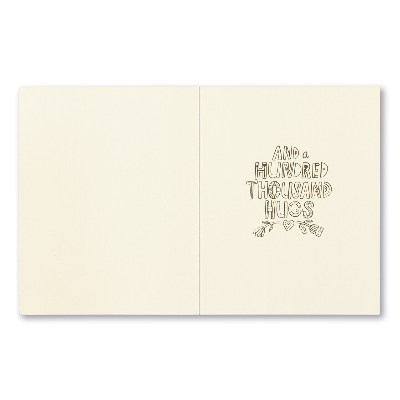 "A million, billion thank you's..." Thank You Card