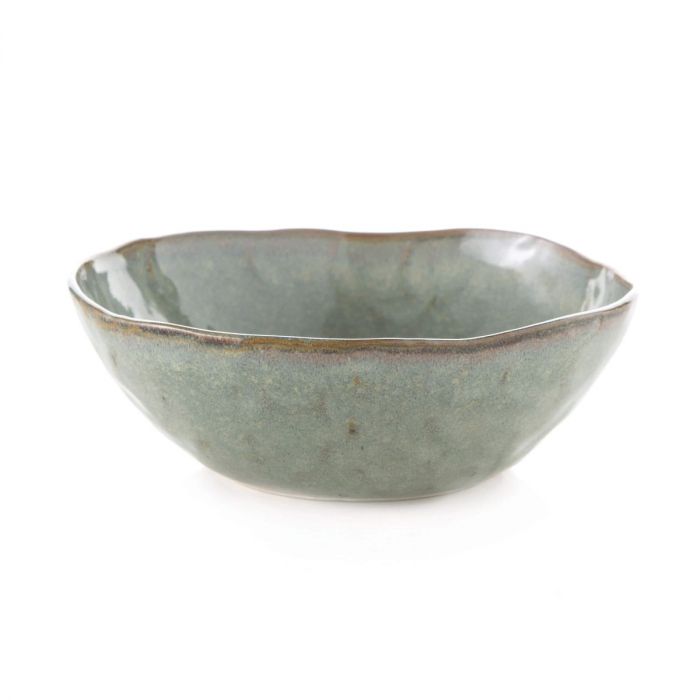 Simon Pearce Burlington Cereal Bowl, Moss Glen