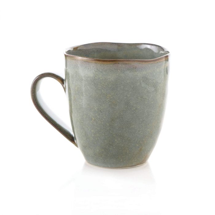 Simon Pearce Burlington Mug, Moss Glen