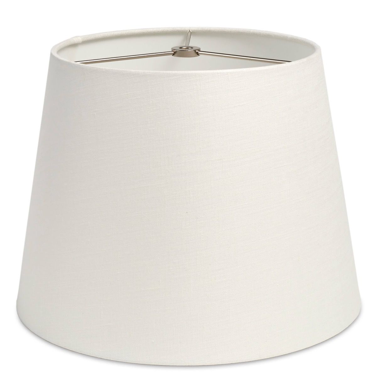 Simon Pearce Linen Pembroke White Shade, 12"