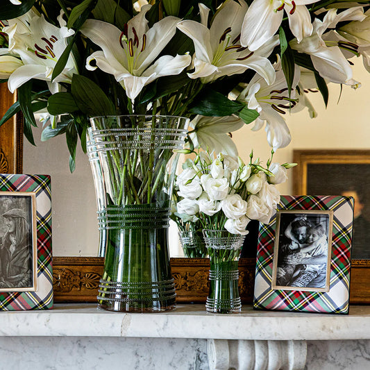 Juliska Ella Corset Vase 6" in Clear