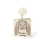 "If I Were a Bunny" Book in Beige, Jellycat