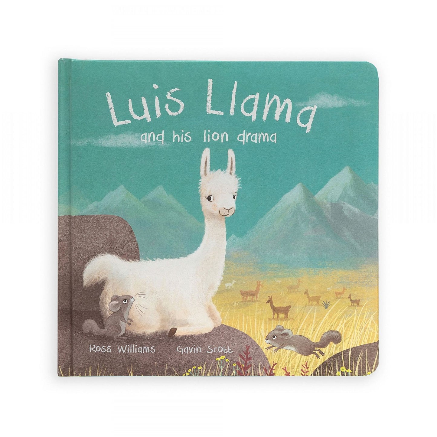 "Luis Llama" Book, Jellycat