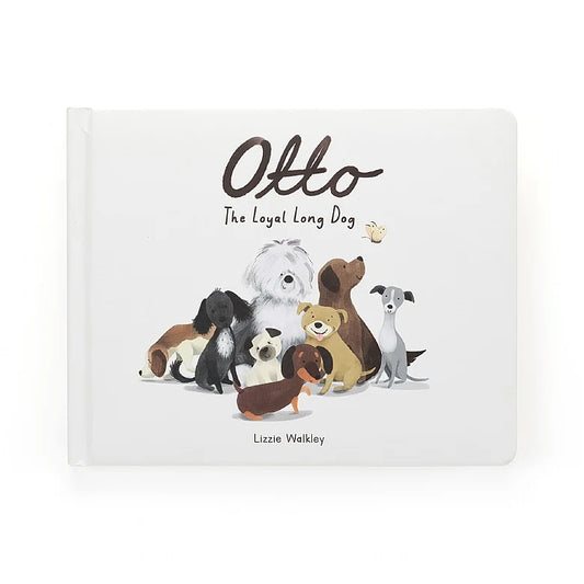 "Otto the Loyal Long Dog" Book, Jellycat