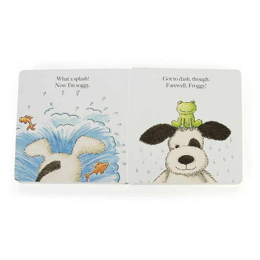 "Puppy Makes Mischief" Book, Jellycat