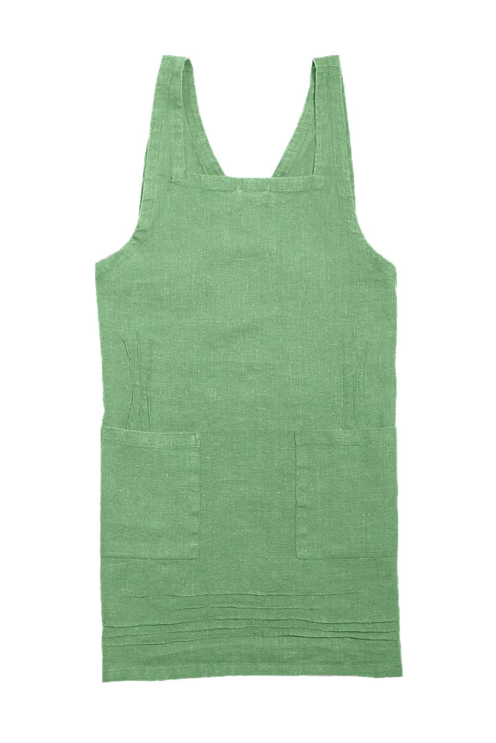 Linen Apron - English Ivy