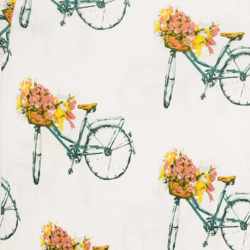 Milkbarn Floral Bicycle Bamboo Headband