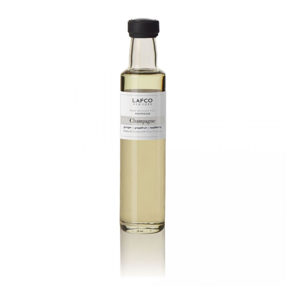 Champagne 8.4 oz. Penthouse Reed Diffuser Refill, LAFCO