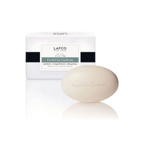 Fresh Cut Gardenia 4.5 oz. Living Room Bar Soap, LAFCO