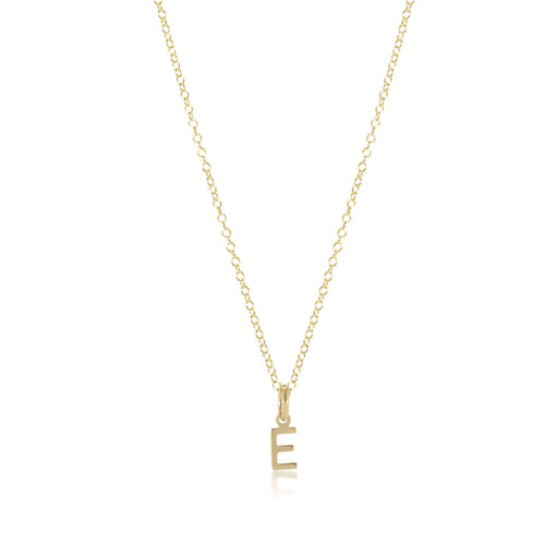 enewton 16" Necklace Gold - Respect Gold Charm - W