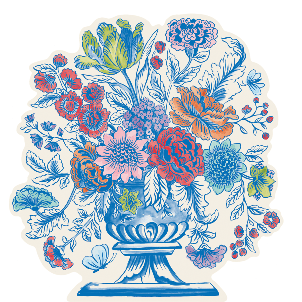 Die-Cut Jardiniere Placemat - 12 Sheets
