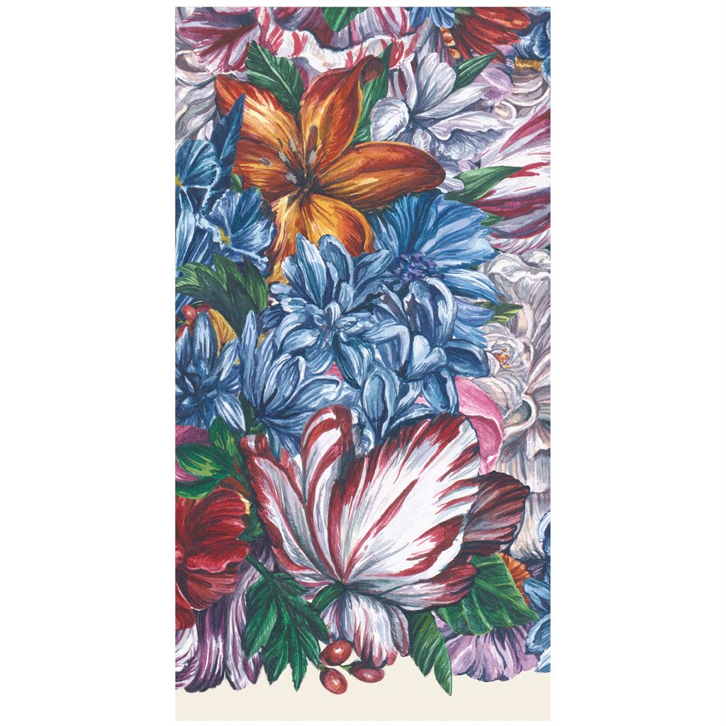 Hester & Cook Dutch Floral Guest Napkin - Pack of 16