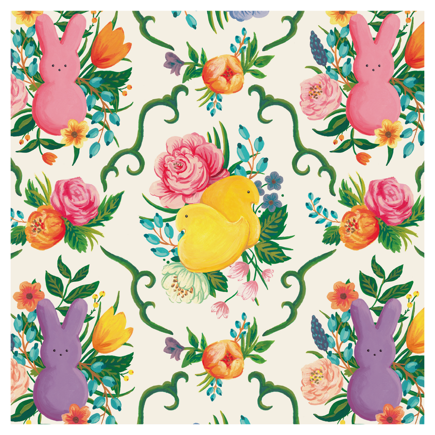 Hester & Cook Peeps Guest Napkin - Pack of 16
