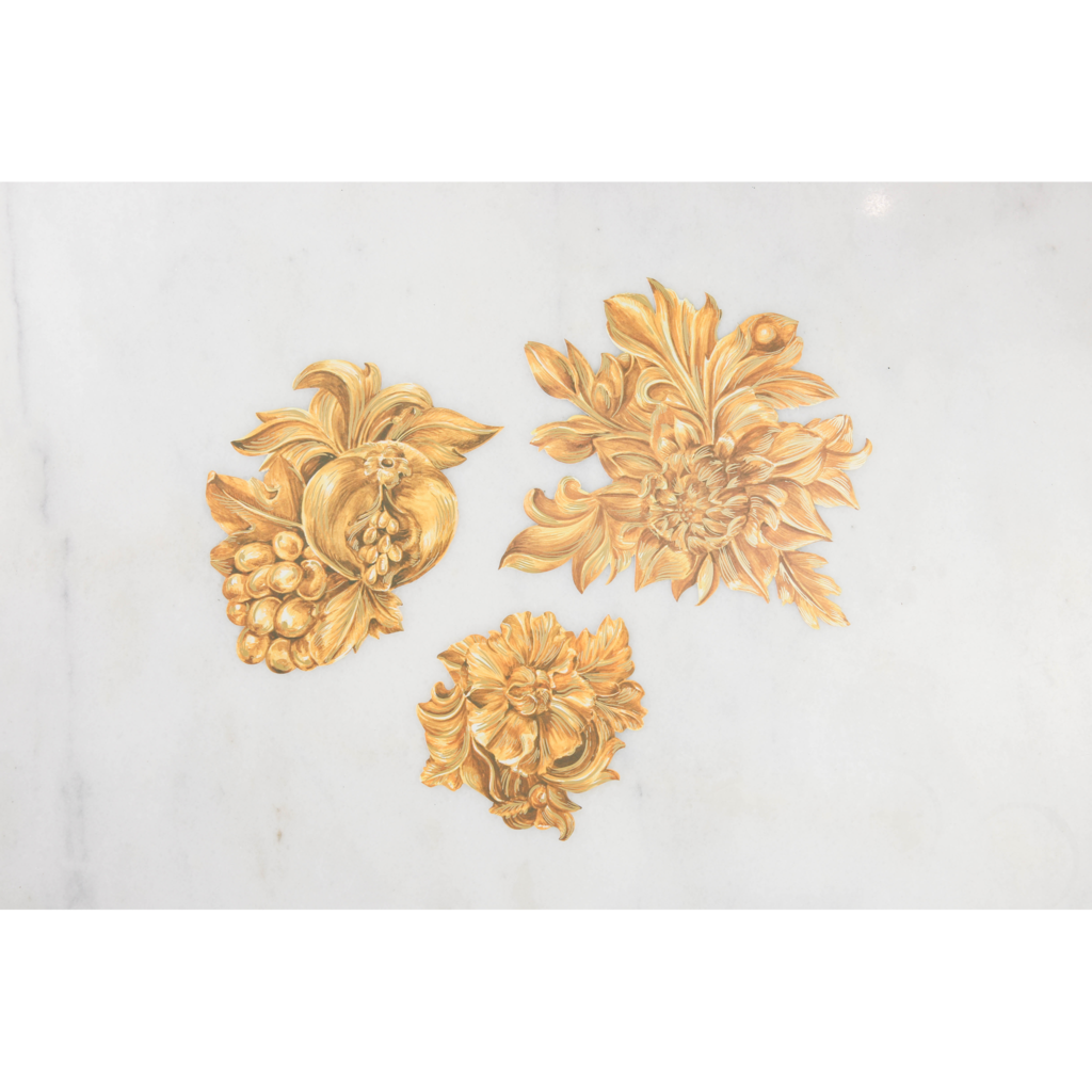 Gold Flora Serving Confetti