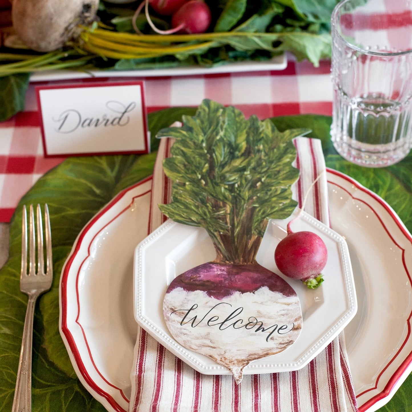 Turnip Paper Table Accent