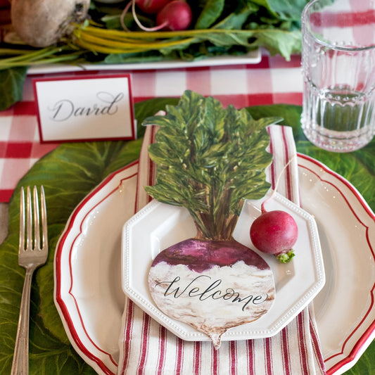 Turnip Paper Table Accent