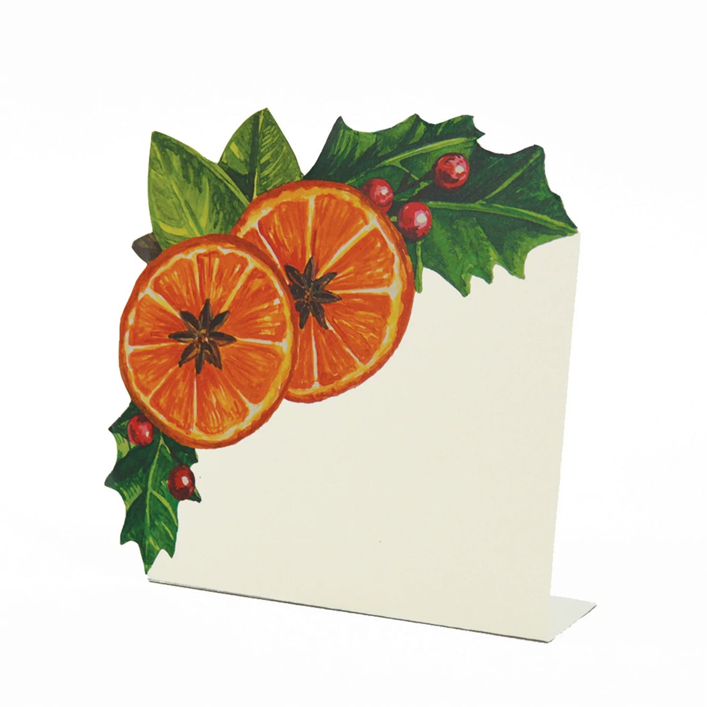 Hester & Cook Citrus Spice Paper Place Card