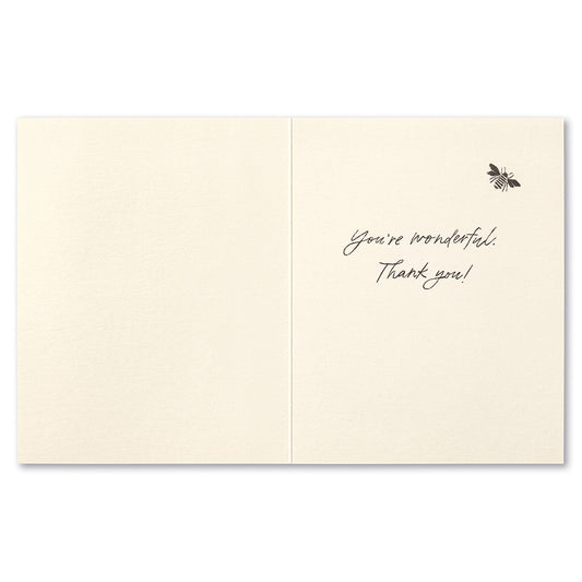 MY GOODNESS! Thank You Card