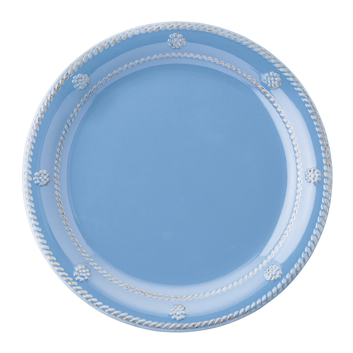 Berry & Thread Melamine Dessert/Salad Plate in Chambray - Juliska