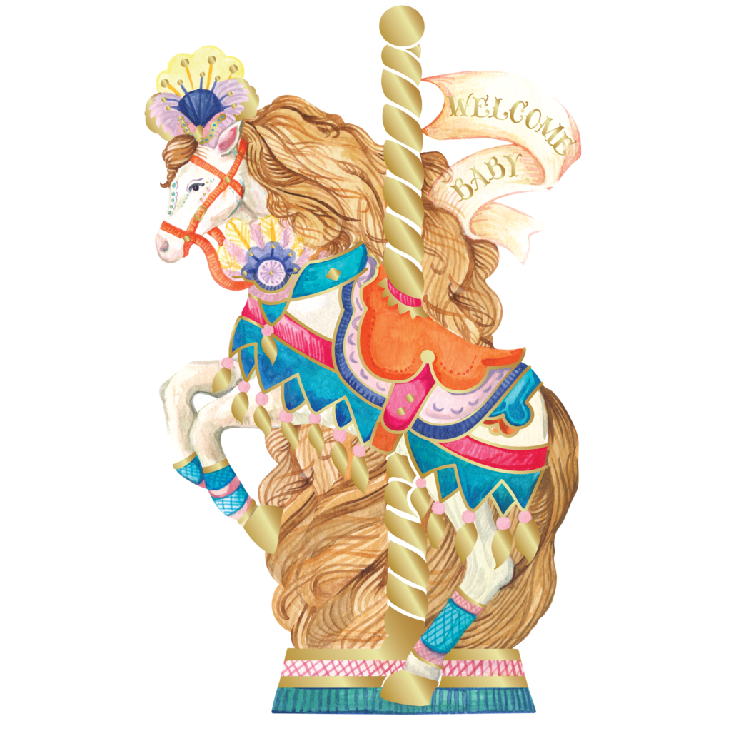 Welcome Baby Carousel - Grand Flat Note A10