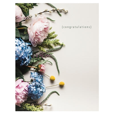 Congratulations Bouquet Card - Hester & Cook