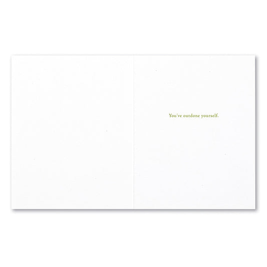 Thank You for Everything - Positively Green card