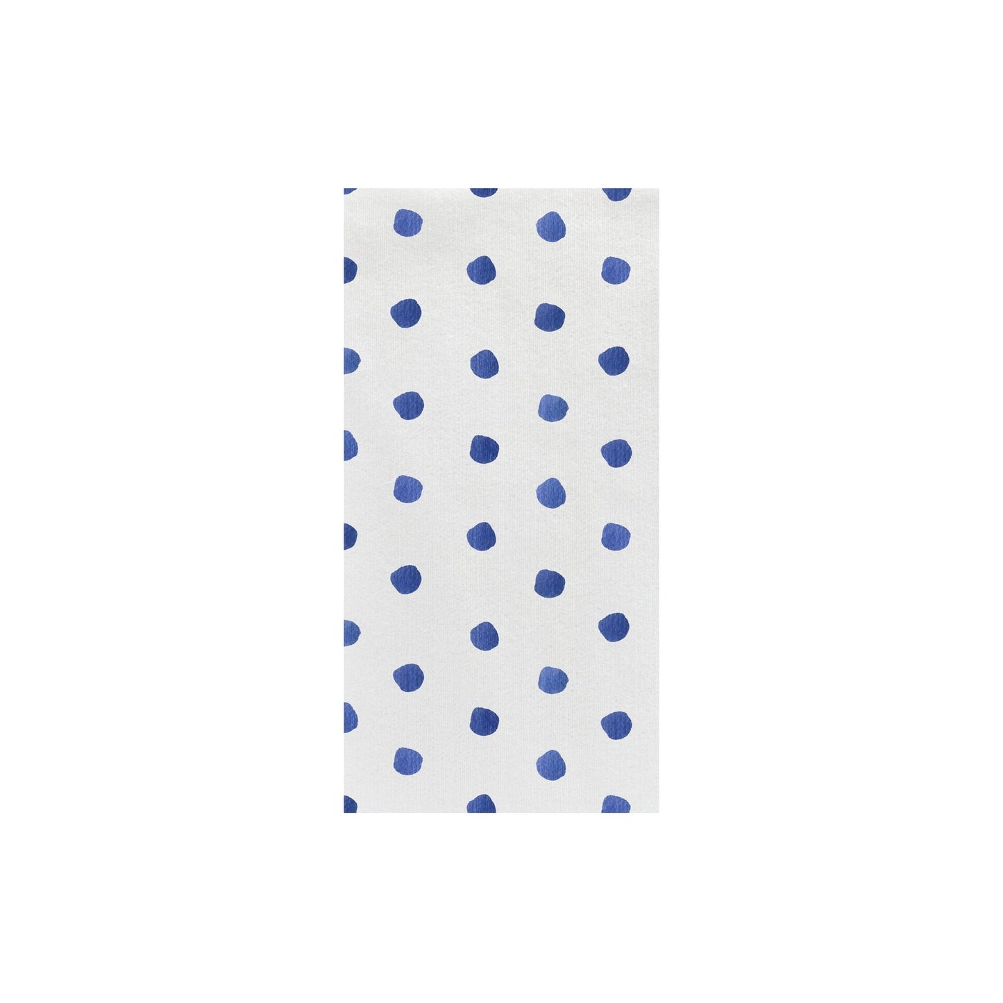 Vietri Papersoft Napkins Dot Blue Guest Towels (Pack of 20)
