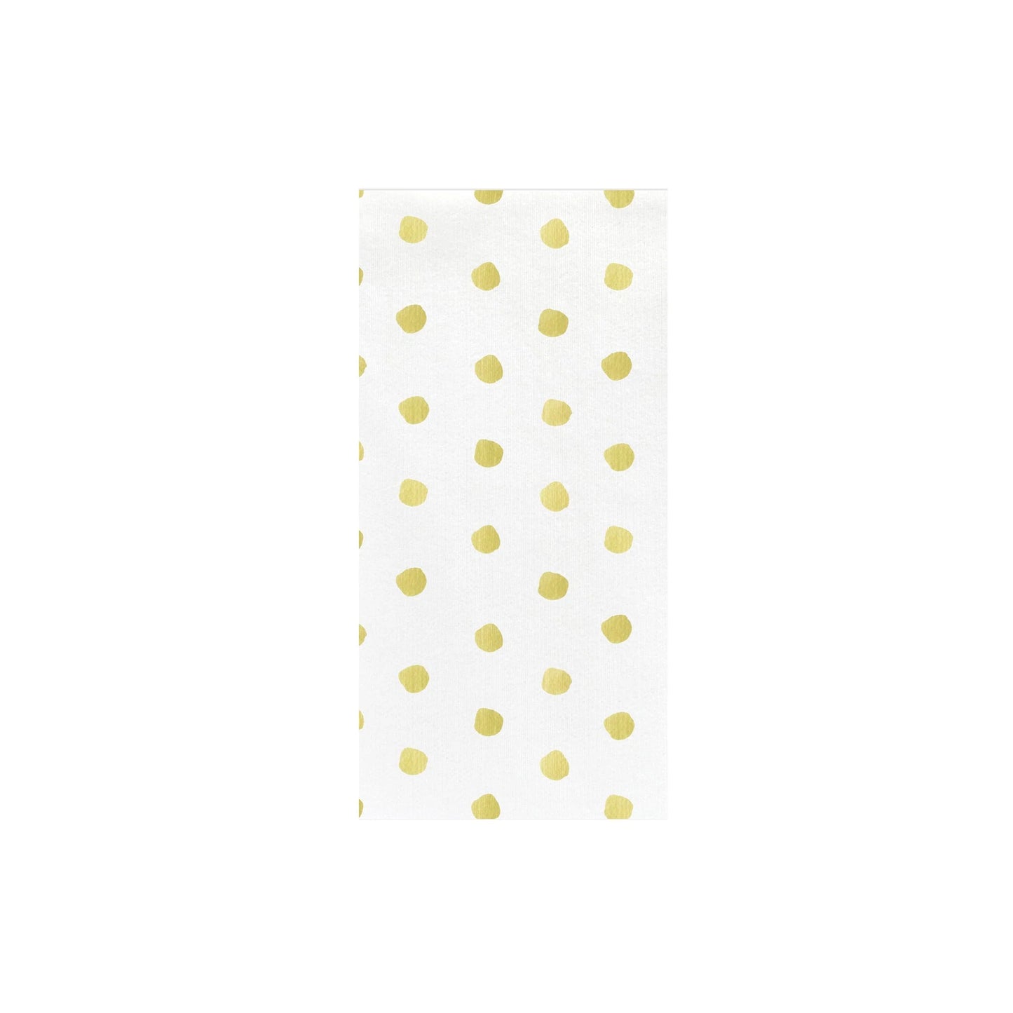 Vietri Papersoft Dot Yellow Guest Towels (Pack of 20)