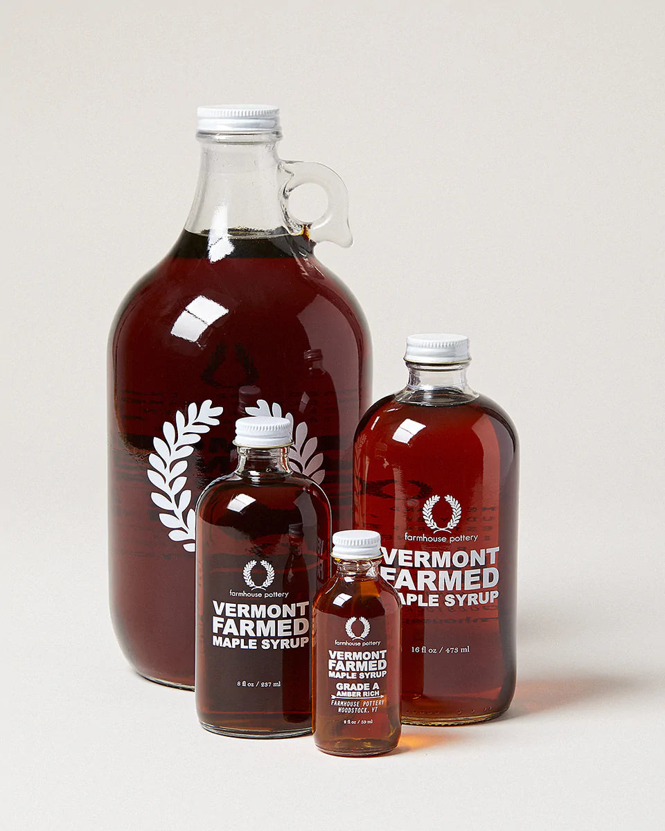 Farmhouse Pottery Maple Syrup 8 oz.