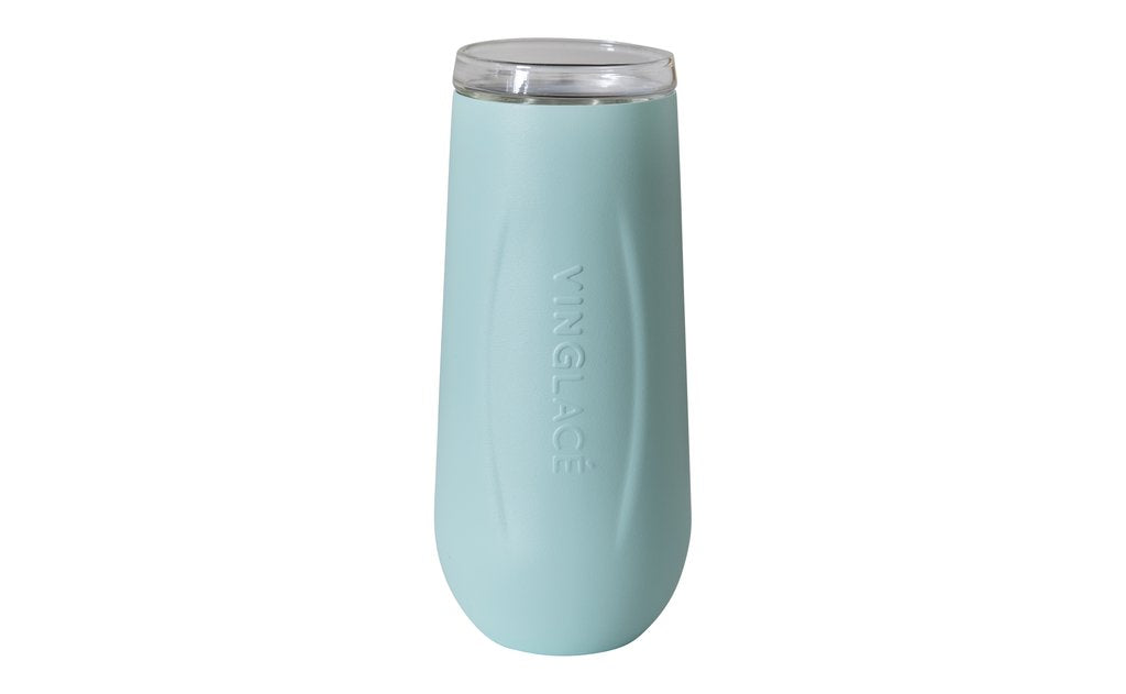 Vinglacé Champagne Flute - Sea Glass