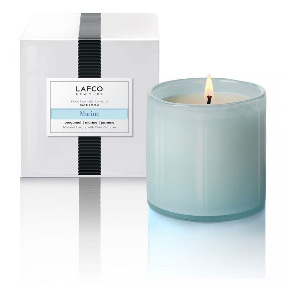 Marine 15.5 oz Signature Bathroom Candle, LAFCO