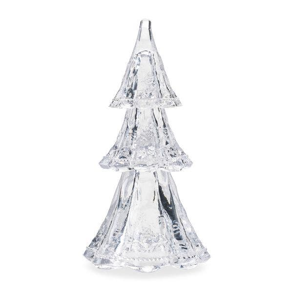 Berry & Thread 10.5" 3pc Stacking Glass Tree in Clear - Juliska