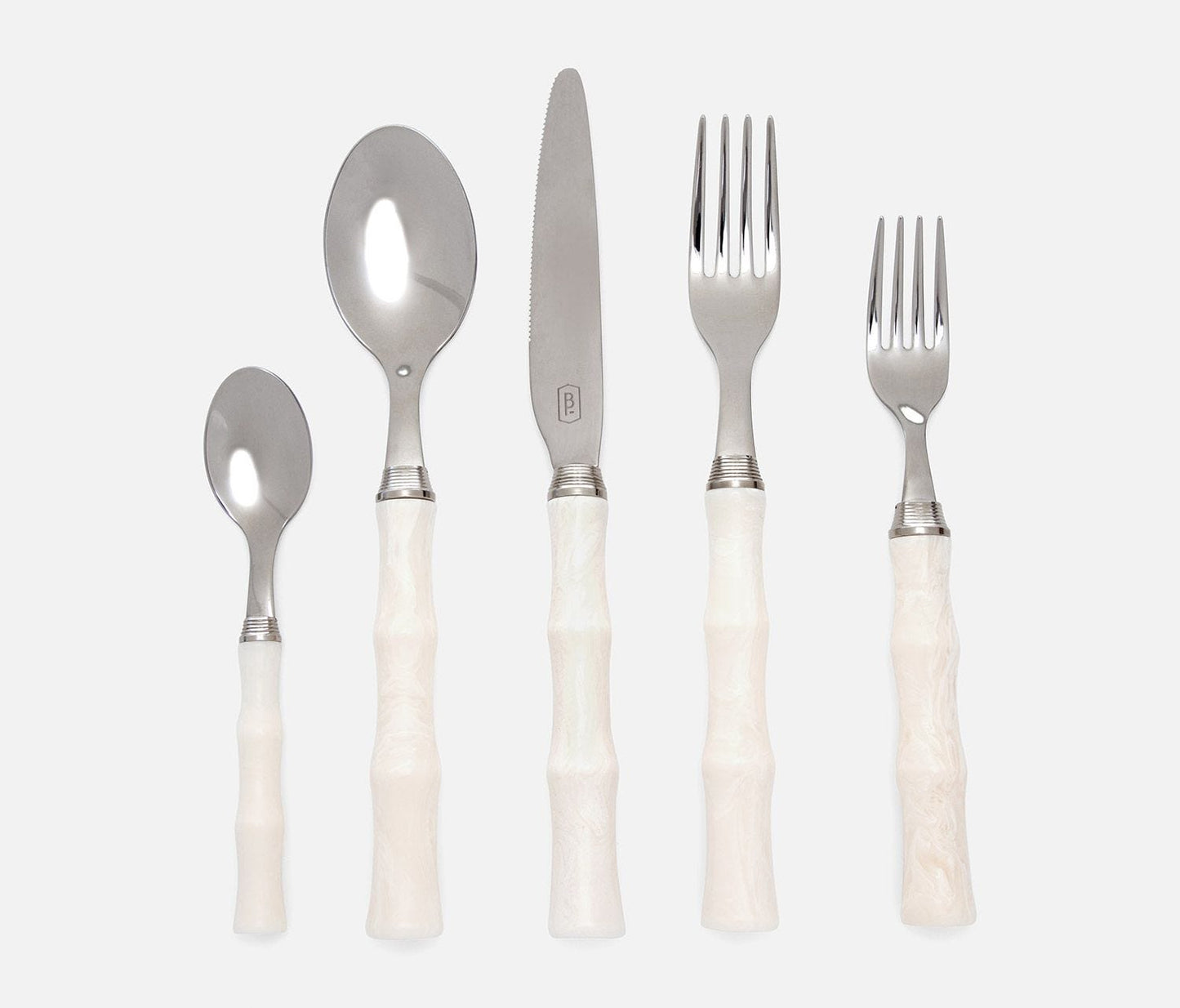 Blue Pheasant Montecito Ivory Flatware