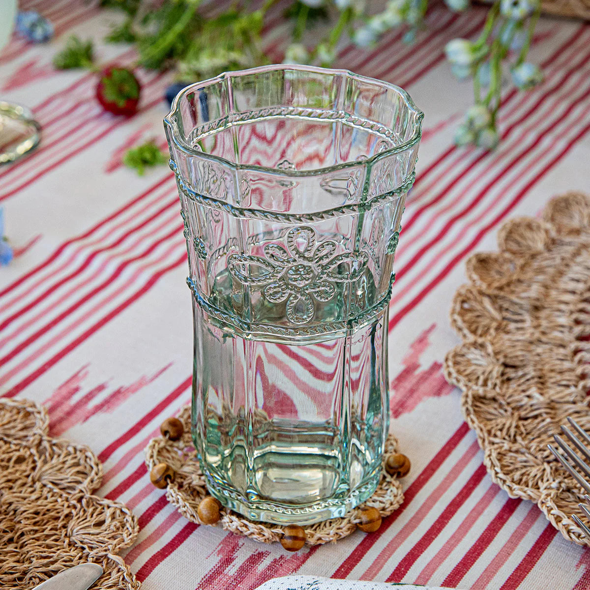 Colette Acrylic Tumbler in Green, Large - Juliska