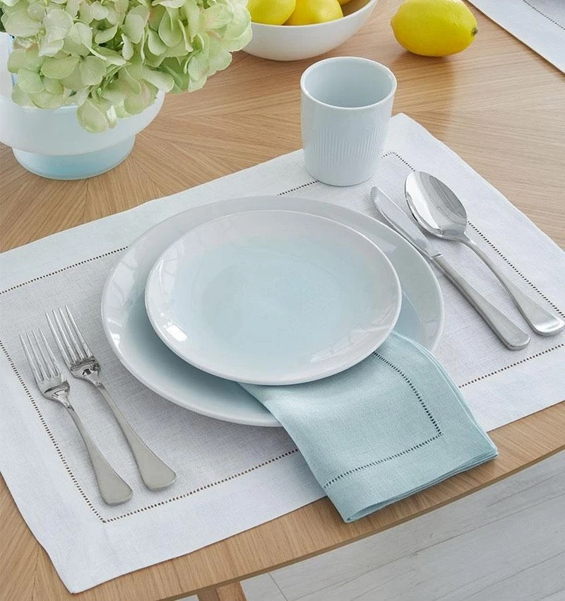 Linen Dinner Napkins 20" x 20" Clover (Set of 4)