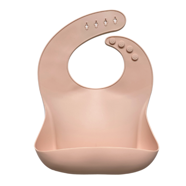 Baby Silicone Catch Bib Flamingo