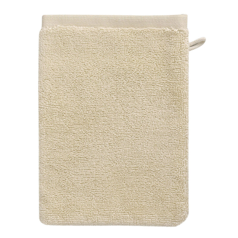 Jacquard Francais Argile Ecru Wash Mitt